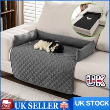 Dog Calming Bed Washable Pet Blanket Mat Sofa Slip Cover Protector With Pillow 