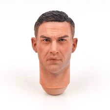 DID K80187 1/6 WW II British Pilot Captain - Head carving model