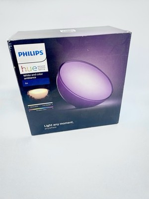 PHILIPS Hue Go White & Colour Ambiance LED Tischleuchte