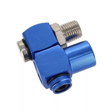 New 360 Degree Air Hose Connector 1/4in NPT Thread Industrial Air Fittings