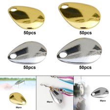 50 Piece Fishing Spoon Rig, Practical Device for Making Fishing Lures, Lures,