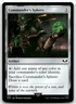 Commander's Sphere 234 MTG Universes Beyond: Warhammer 40,000 C NM