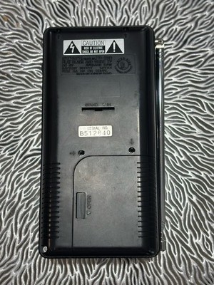 Sony Watchman FD-230 Portable TV 1992 Vintage Retro w/ Antenna