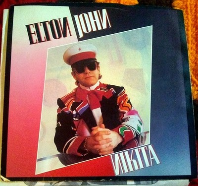 Elton John, Nikita ~ 1985 Geffen 45 +PS