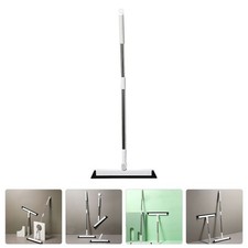 Extendable Window Wiper Cleaning Tool Glass Brush Shower Door Sweep