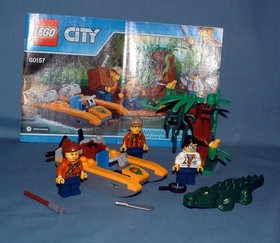 TOWN: CITY, JUNGLE STARTER SET 60157 - LEGO - 2017 - USED