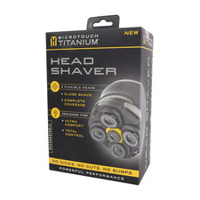 Microtouch Titanium Electric Head Shaver - Re...