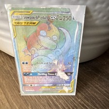 Carta Pokemon Slowpoke e Patrick Gx