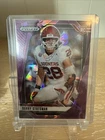 2025 Panini Prizm Draft Picks Football Purple Ice Danny Stutsman #86