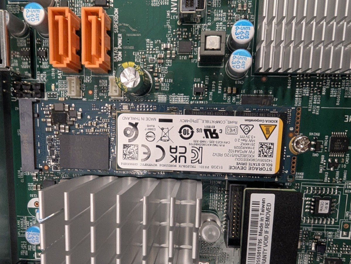 Nutanix NX-1175S-G9-4510-CM Supermicro X13SEW-TF-NI22 Xeon silver