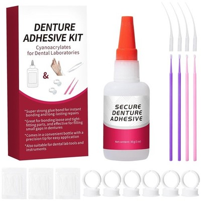 ''Pegamento dental de laboratorio dental (1 oz): repara grietas y fija dientes fl
