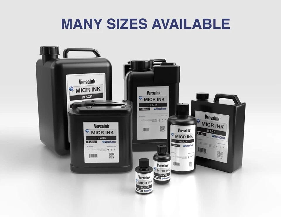 Versaink Micr Black Ink For Inkjet Printers Magnetic Content Scanning Eco Fri... - Image 3 of 4
