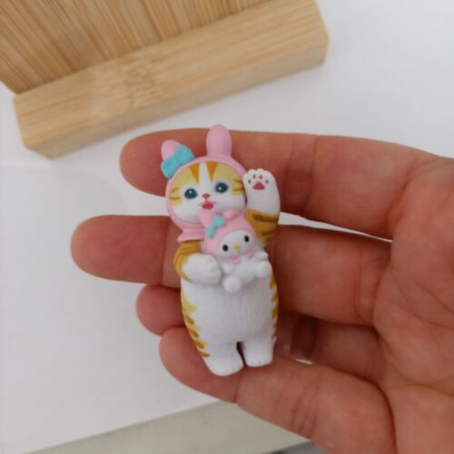 Mofusand Cat My Melody Gift Ornament Collect Figurine AUS Free Postage - Picture 2 of 4