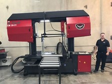 New SEMI-AUTOMATIC Column Saw RMT S-Fab CM 30-31 Single Miter 60 Degrees