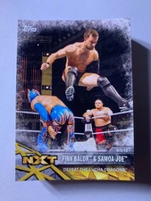 Finn Balor & Samoa Joe 2017 Topps WWE NXT Matches & Moments #2