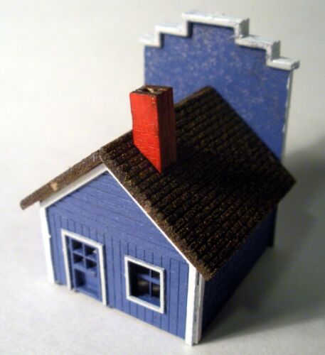 N Scale Old West Barber Shop Kit - Picture 2 of 7