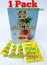 Te de Piña y Alcachofa Tea Therbal Artichoke Pineapple Diet Support 30 bags each