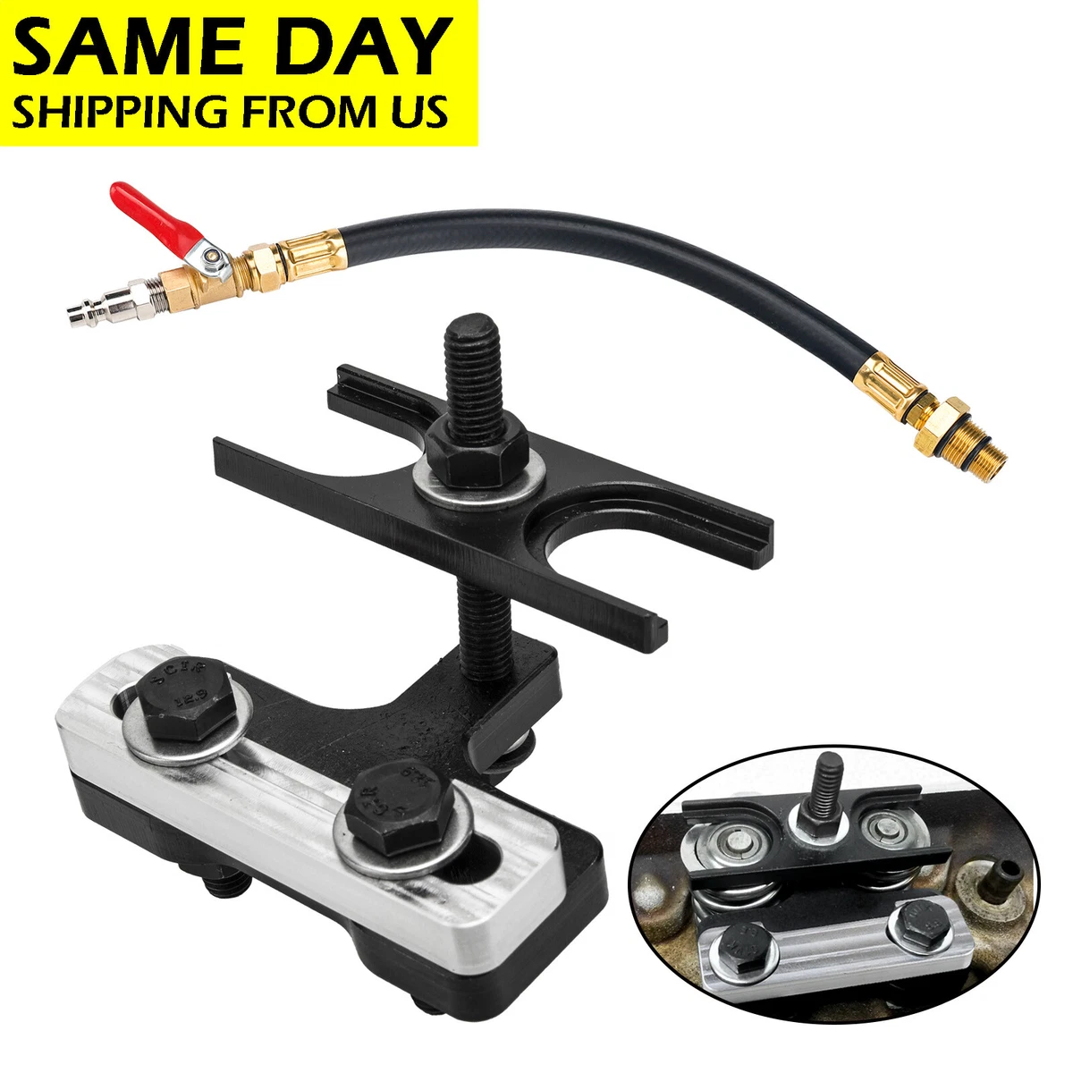 Ls engine valve clearance spring compressor