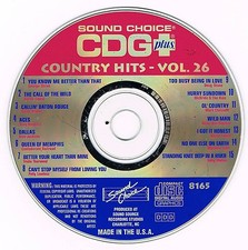 SOUND CHOICE KARAOKE SC-8165 - ORIG SPOTLIGHT CD G - COUNTRY - OUT OF PRINT  