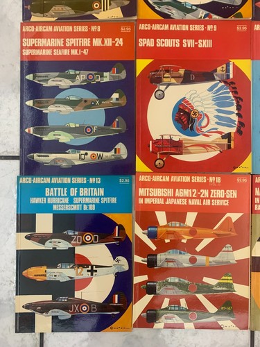 Arco-Aircam Aviation Series LOT OF 9 - Numbers 2, 4, 7, 8, 9, 12, 13, 18, and 20 - Picture 4 of 5