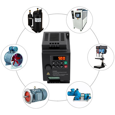 1.5KW Frequenzumrichter 2 PS VFD Inverter 3-Phase Variable Frequency Drive