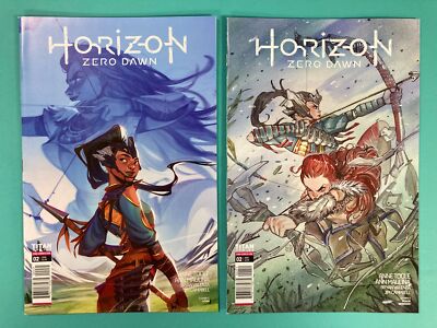 2x HORIZON ZERO DAWN # 2 ~ Titan Comics ~ VARIANT COVER 2E 2C ~ NM / UNREAD