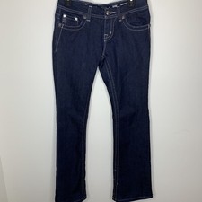 Miss Me Womens Size 26 Easy Boot Blue Jeans