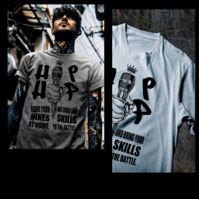 Hip Hop T-shirt Bring your Skillz to the Battle New York BK Rap legend Jeru 