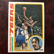 1978-79 Topps Set GEORGE MCGINNIS #90 PHILADELPHIA 76ERS - NM/MINT *HIGH GRADE*