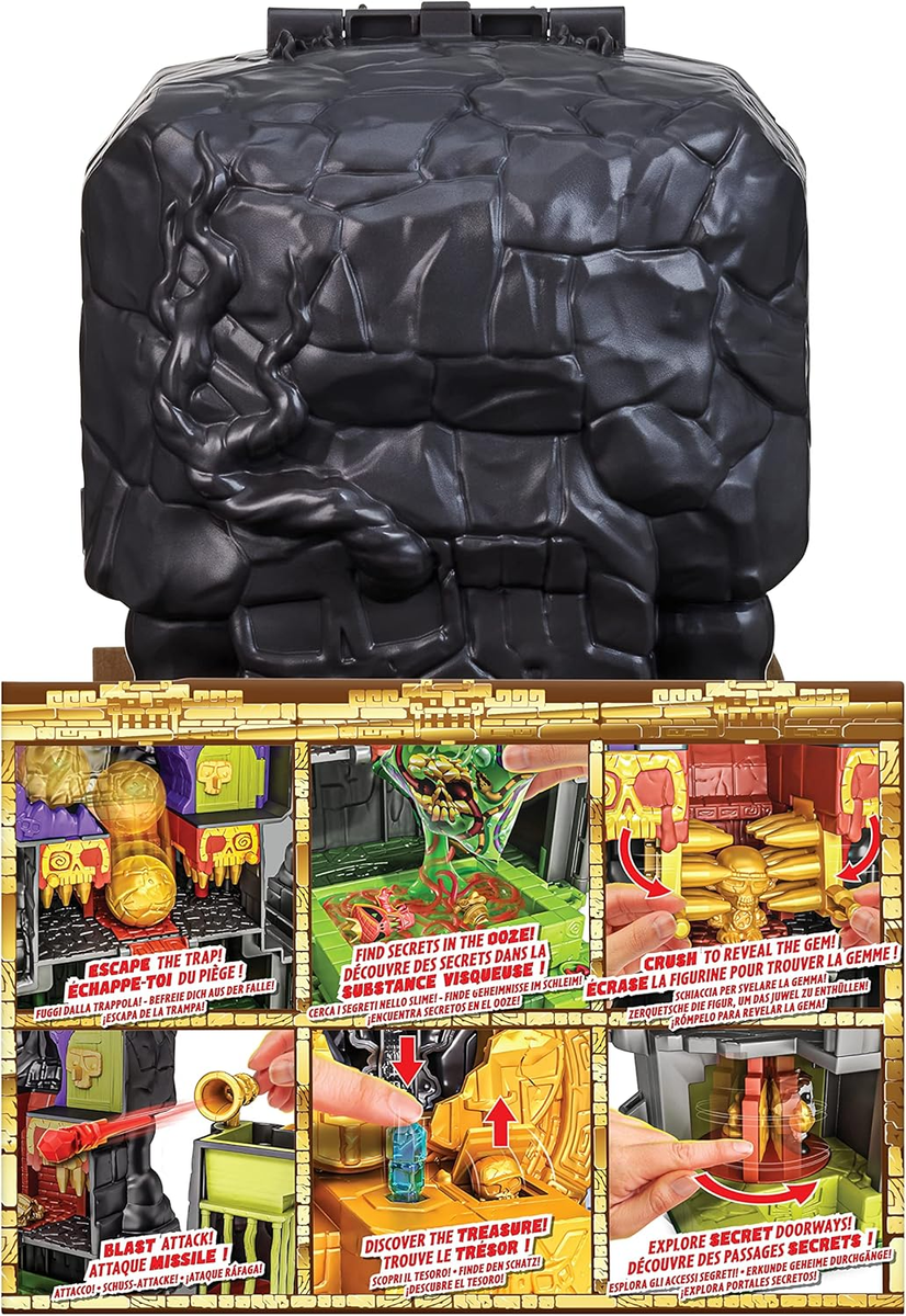 Treasure X Lost Lands Skull Island Skull Temple Mega Playset, 40