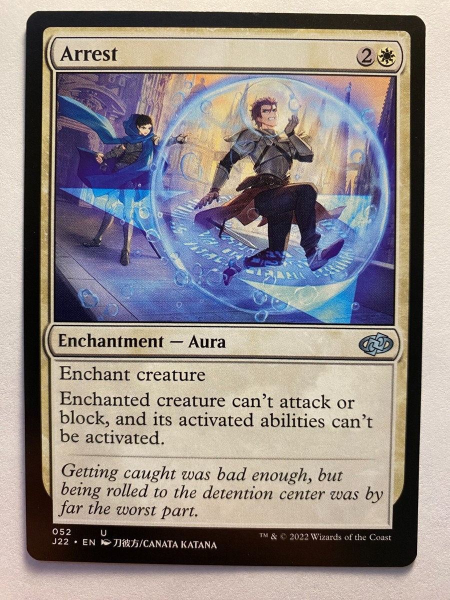 Arrest MTG Jumpstart 2022 NM Card Enchantment Commander