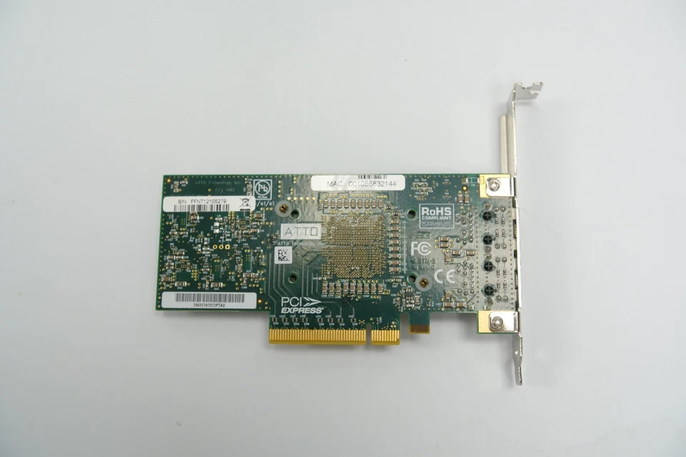 ATTO FF-NT12 Dual-Port 10GBase-T Copper PCIe x8 - Image 3 of 3
