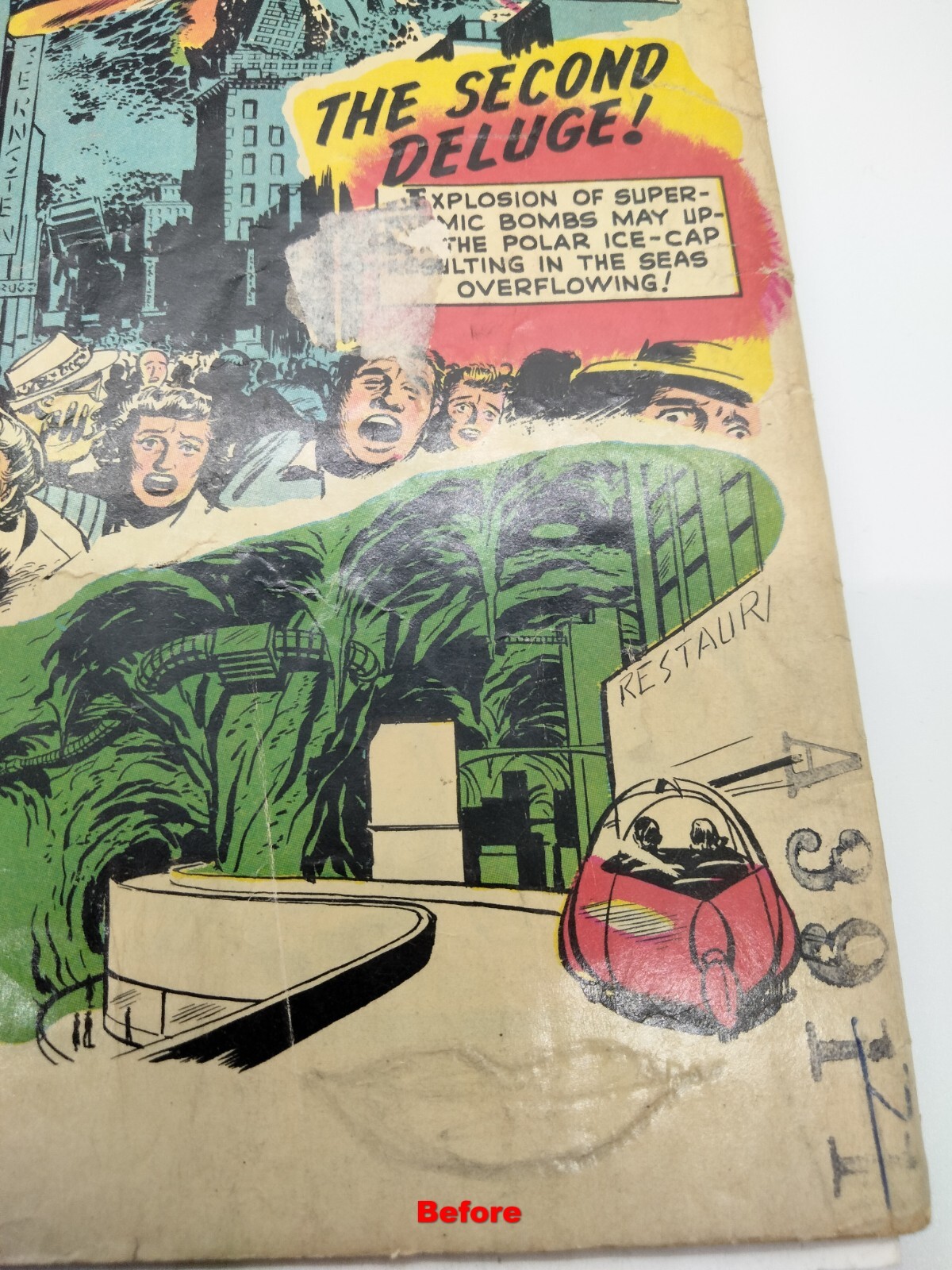 Professional Comic Book Press & Cleaning Service (Add On To Comic Purchased) alternate view 2