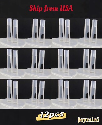 12PCS Doll Stand For Fashion Doll Foot Stands Transparent Stand Support Display