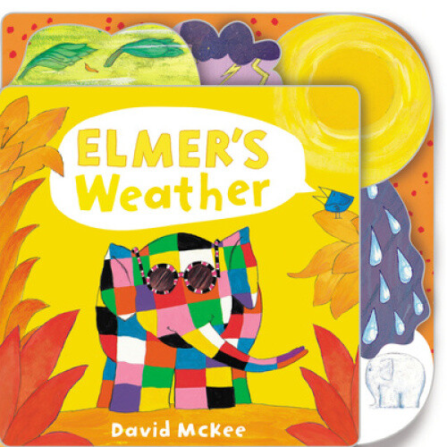 Elmer's Weather: Tabbed Board Book (Elmer Picture Books) [Board book]