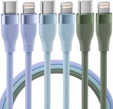 USB C to Lightning Cable Apple MFi Certified iPhone Charger Fast Charging 3
