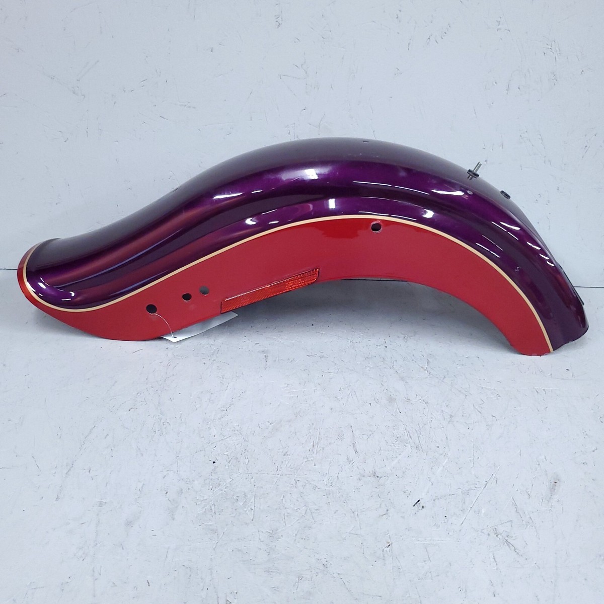 Harley-Davidson Dyna Wide Glide FXDWG Rear Fender Violet & Red