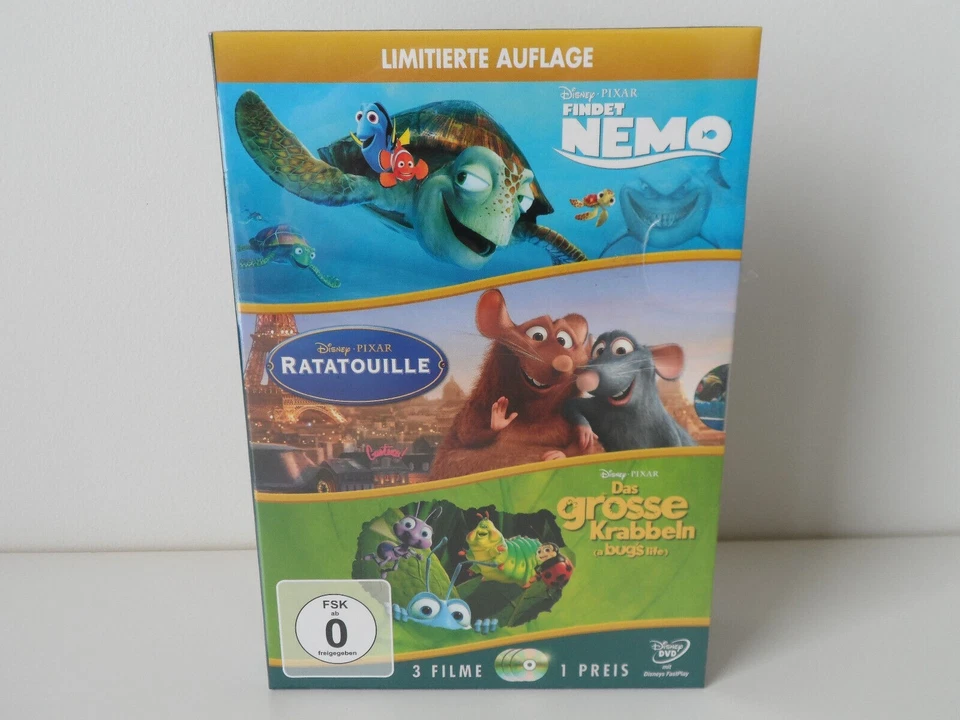 Disney 3er Pack - Findet Nemo - Ratatouille - Das grosse Krabbeln - Special Coll - Bild 2 von 4