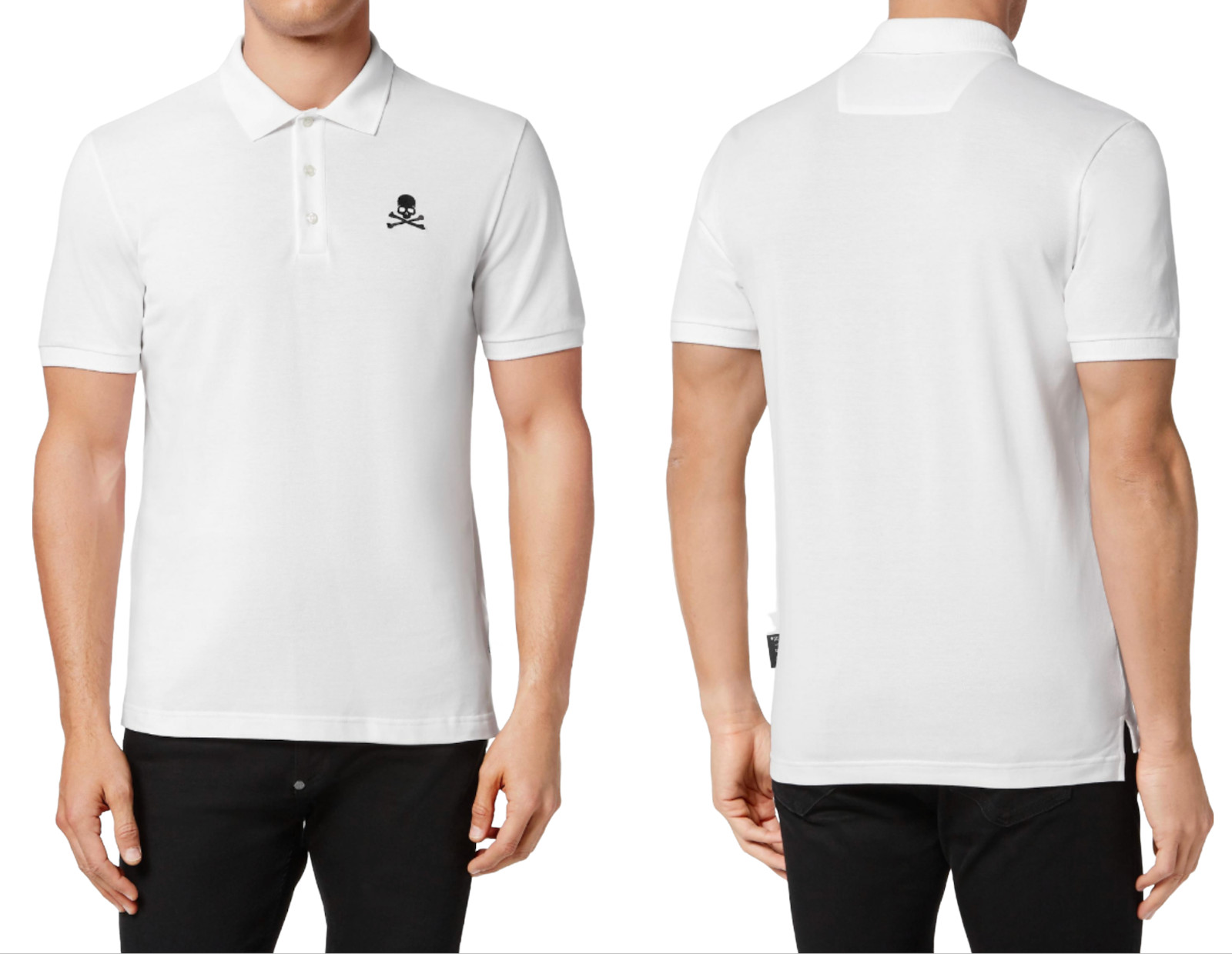 Philipp Plein Polo Shirt SS Skull Logo Top Ner XL image 9