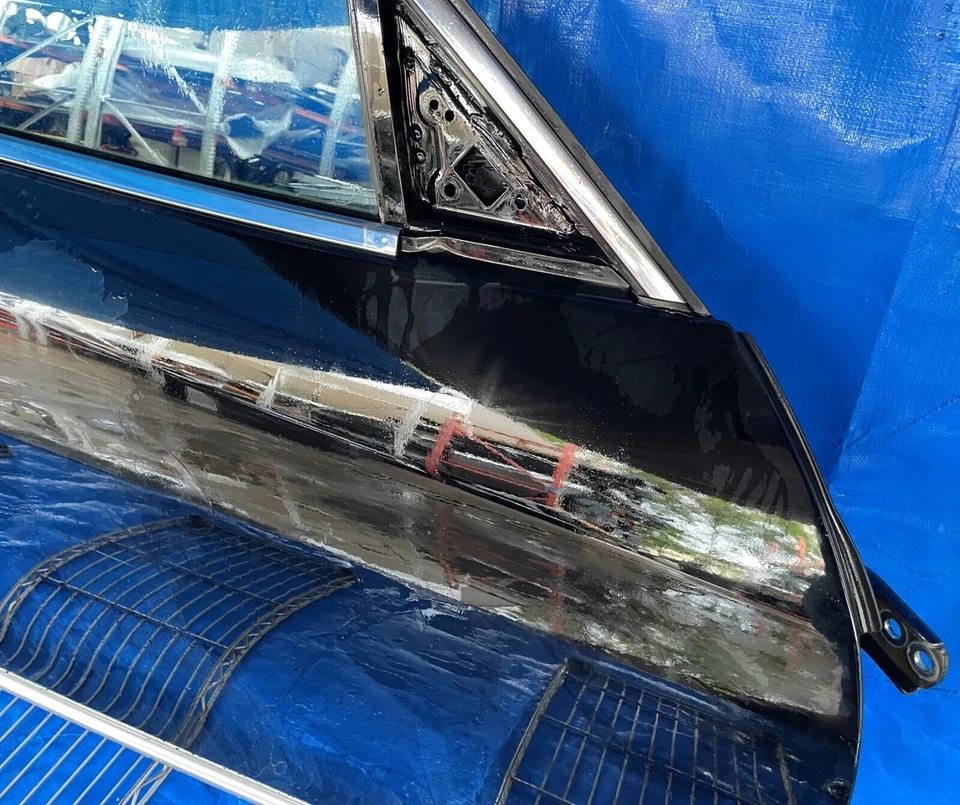 INFINITI FX35 FX50 FRONT RIGHT SIDE DOOR ASSEMBLY BLACK 2009-2012 # NB1-DRU1199 - Image 2 of 4