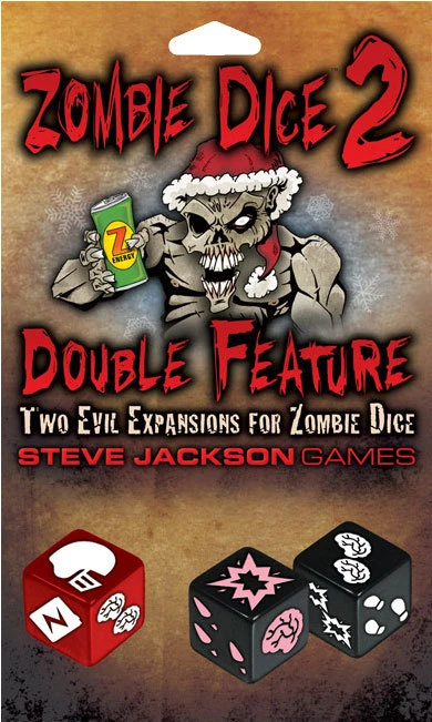 Zombie Dice Expansion Set 2 & 3, w/2 Bag o' Brains 50 Markers Game Steve Jackson - Image 4 of 4