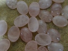Cabochon Gemstone Pink Rose Quartz 13x18 mm (...