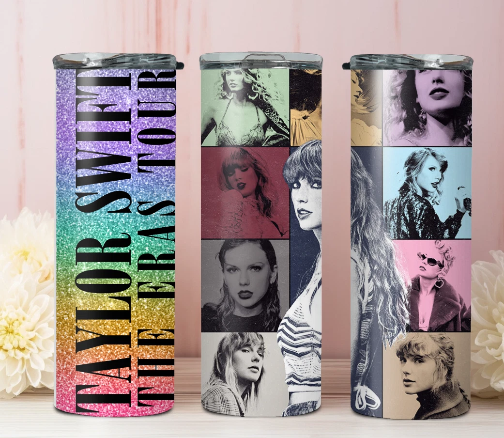 Taylor Swift The Eras Tour 20oz Tumbler, Taylor Swift, Era Tour, Custom  Tumbler