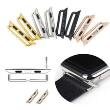Wholesale 38-49mm iWatch Band Connector Adapter Stainless Steel For Apple Watch