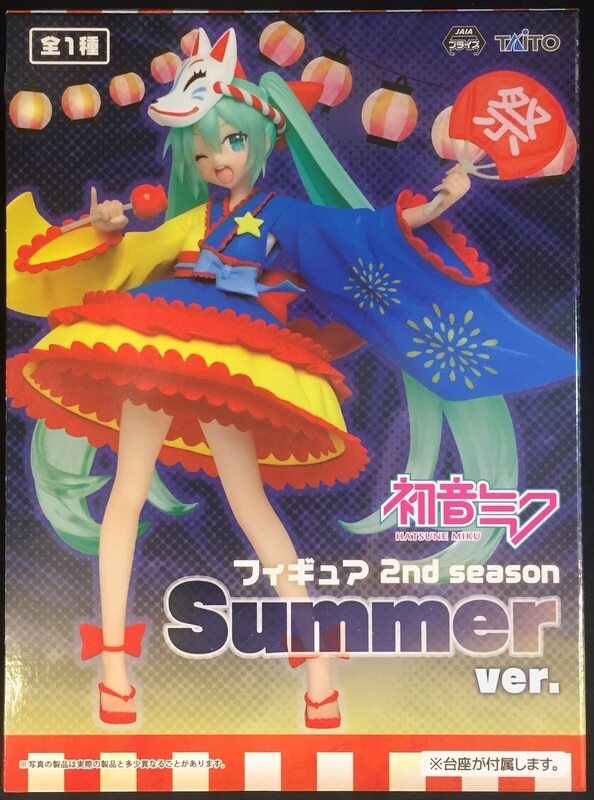 Hatsune Miku Figure 2nd Season Summer Version Figure TAITO