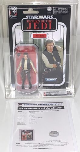 Star Wars ROTJ VC281 Han Solo CAS 90 Uncirculated 2023 UV Case Upgrade