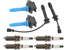 For 1998-2001 Kia Sephia Ignition Coil Spark Plug and Wire Set 76579TM 1999 2000