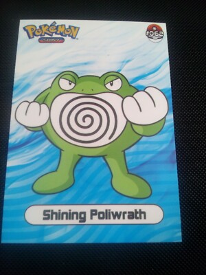 shiny poliwrath pokemon card Pokemon Legends Awakened Rare Card