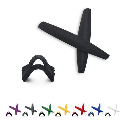 KEYTO Rubber Kit Earsock & Nosepad for-Oakley M Frame Heater/Sweep/Strike/Hybrid
