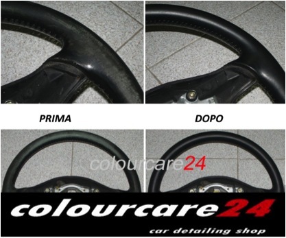 Colourcare24 Kit Ritocco Volante Nero - Ripara Graffi Su Pelle E Similpelle, Facilissimo! - Foto 11